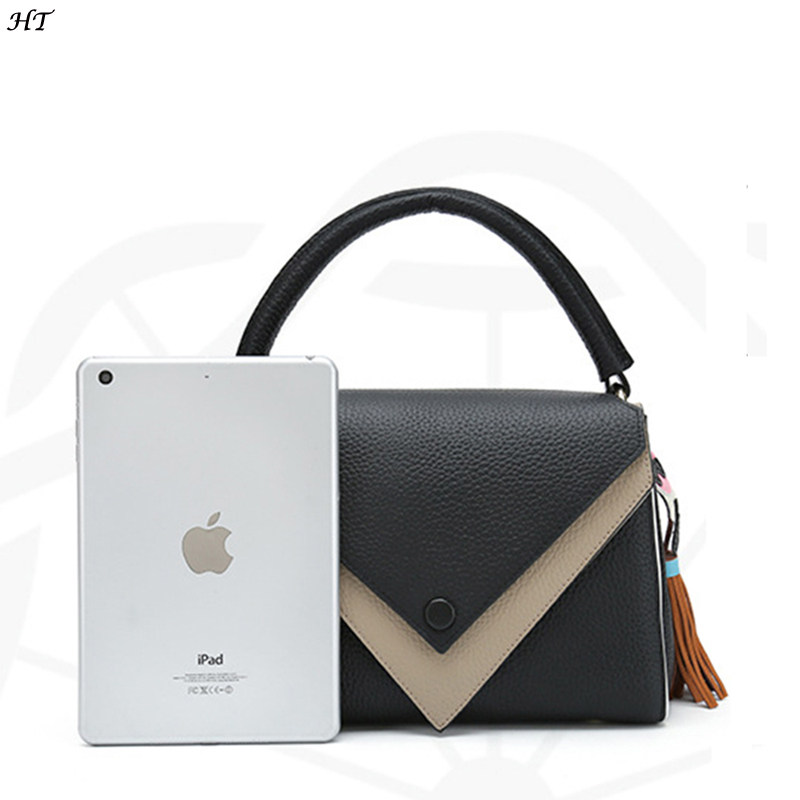 Lady Leather Handbag Lady's large-capacity Joker bag factory outlet Lady's fashion shoulder bag